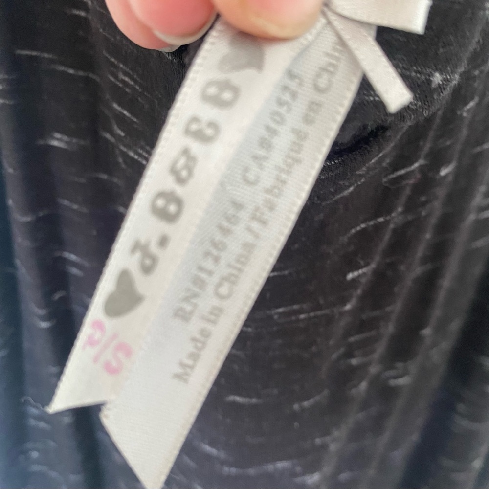 Black spaced dyed maxi tank size small - Picture 5 of 5